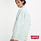 Levis 青春活力系列 女款 寬鬆大落肩運動外套 / Logo飾帶 海鹽綠 product thumbnail 1