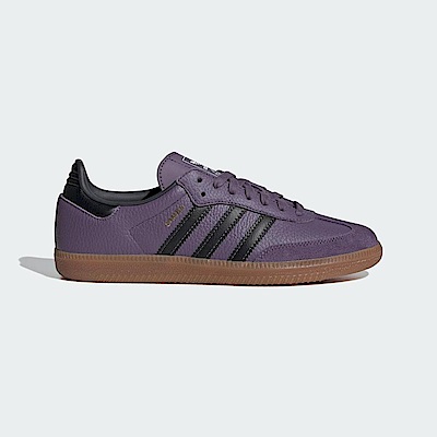 Adidas Samba OG W [IE7012] 女 休閒鞋 經典 復古 德訓鞋 皮革 膠底 百搭 穿搭 芋頭紫