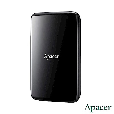 Apacer宇瞻 AC233 2TB USB3.1 2.5吋外接硬碟(暗夜黑)