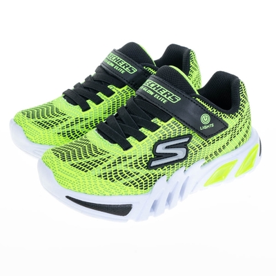 SKECHERS 男童系列 燈鞋 FLEX-GLOW ELITE - 400137LLMBK