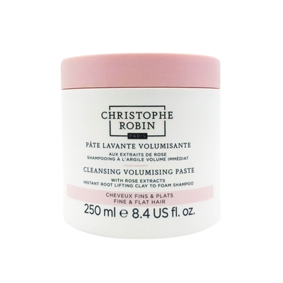 Christophe Robin 玫瑰豐盈淨化護色髮泥250ml