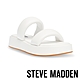 STEVE MADDEN-BOSSANOVA 胖胖雙帶厚底拖鞋-白色 product thumbnail 1