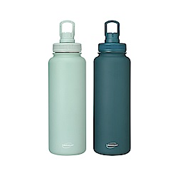 【THERMOcafe 凱菲】彈蓋直飲真空保溫瓶1200ml