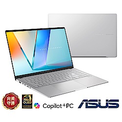 ASUS S5507QA 15.6吋3K筆電 (Snapdragon X Plus X1P 42 100/16GB/1TB SSD/酷玩銀/Vivobook S15 OLED)