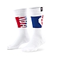 Nike 襪子 NBA 75週年款 可反摺 中筒襪 籃球襪 白 藍 紅 單雙入 長襪 DA5062-100 product thumbnail 1