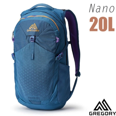 GREGORY NANO 20L 多功能休閒後背包.書包(水袋/平板電腦隔間)_松石綠