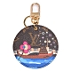 LV M68652 經典Monogram帆布吉祥物搭乘貢多拉船吊飾/鑰匙圈 product thumbnail 1
