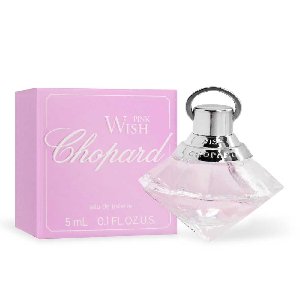 *CHOPARD 粉紅心鑽淡香水 5ml EDT-公司貨