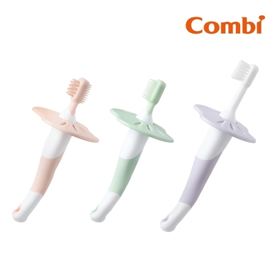 【Combi】嬰兒刷牙訓練器組