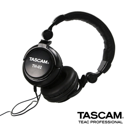 【日本TASCAM】 耳罩式 TH-02 監聽耳機