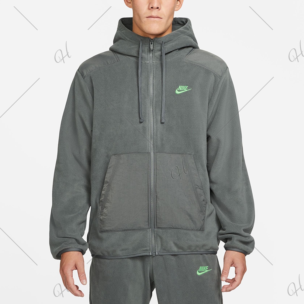 NIKE 耐吉 外套 連帽外套 運動 男款 灰 DD4883-068 AS M NSW SPE+ FLC FZ TOP WINTR