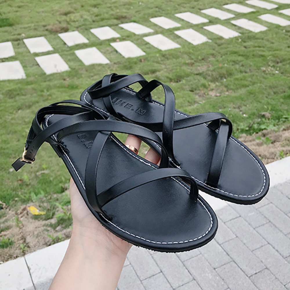 KEITH-WILL時尚鞋館 獨家價韓國氣質涼鞋-黑
