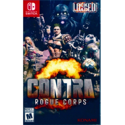 魂斗羅 RC 聯盟 鎖定裝填限量版 CONTRA - NS Switch 中英文美版