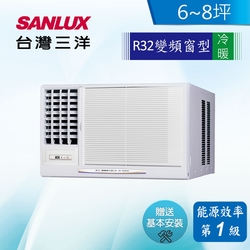 台灣三洋Sanlux 6-7坪 1級變頻冷專左吹窗型冷氣 SA-L41VHR