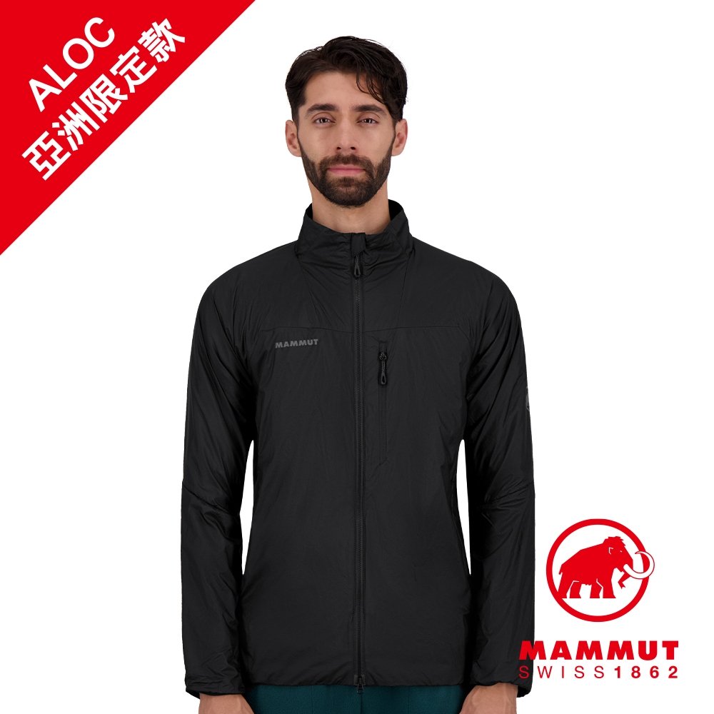 Mammut 長毛象】Flex Air IN Jacket AF Men 立領防風化纖外套黑色男款