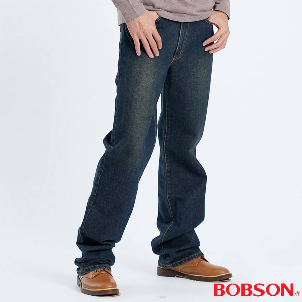 Bobson 男款基本型中直筒褲 靴型褲 喇叭褲 Yahoo奇摩購物中心