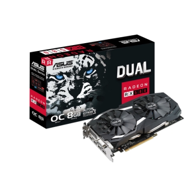 ASUS華碩 DUAL-RX580-O8G 顯示卡