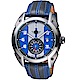 MINI Swiss Watches Cooper復古賽車錶(MINI-160304)-藍 product thumbnail 1