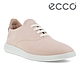 ECCO MINIMALIST W 極簡圓頭皮革平底休閒鞋 女鞋 裸粉色 product thumbnail 1