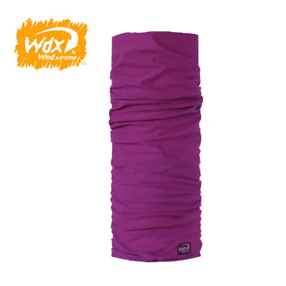 Wind x-treme 美麗諾保暖多功能頭巾 5518 素色系列