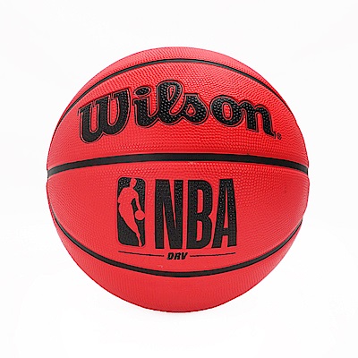 Wilson NBA DRV [WTB9303XB07] 籃球 7號 室外 橡膠 深溝 控球佳 耐磨 紅