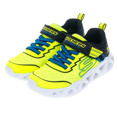 SKECHERS 童鞋 男童系列 燈鞋 TWISTY BRIGHTS 2.0 - 401625LYLBK