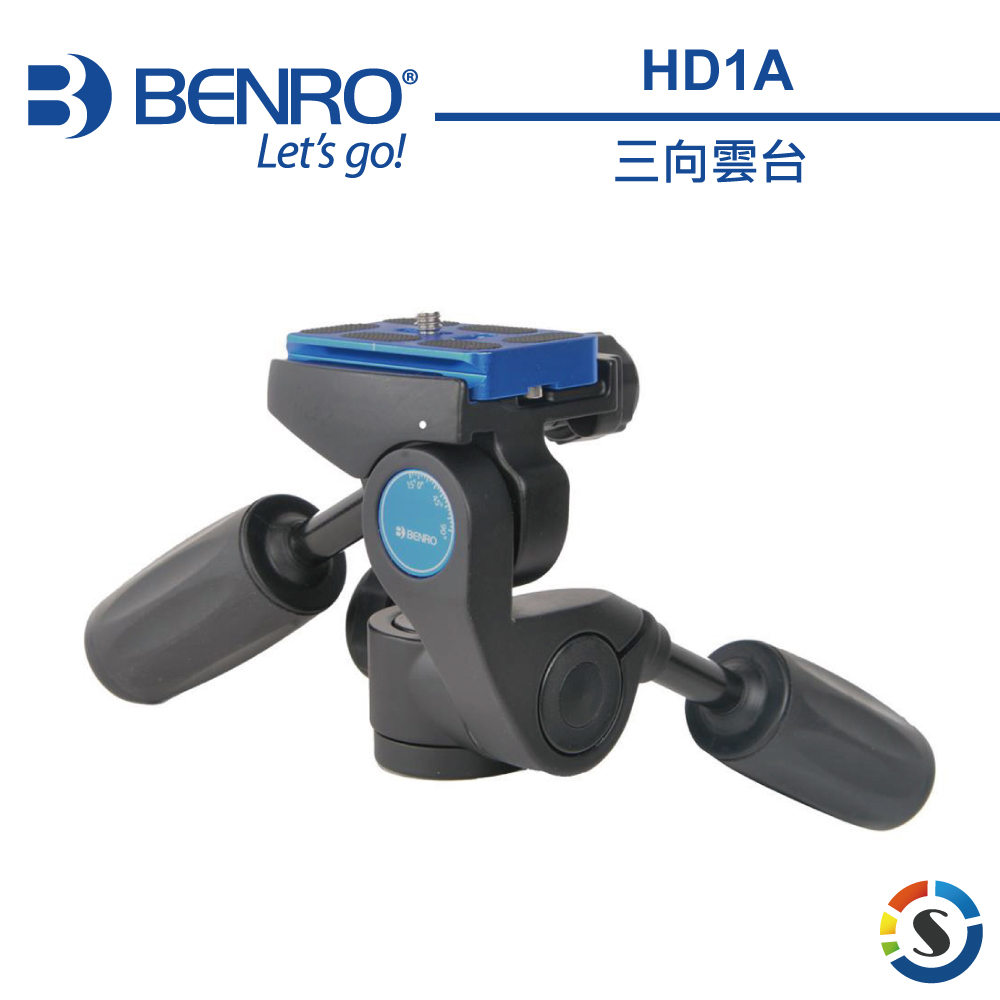 BENRO百諾 HD1A 三向雲台