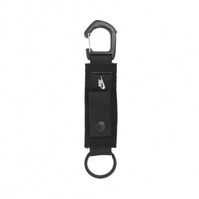 Nike 鑰匙扣 Club Key Holder 黑 白 抗撕裂 吊飾 鑰匙圈 N101003509-1OS