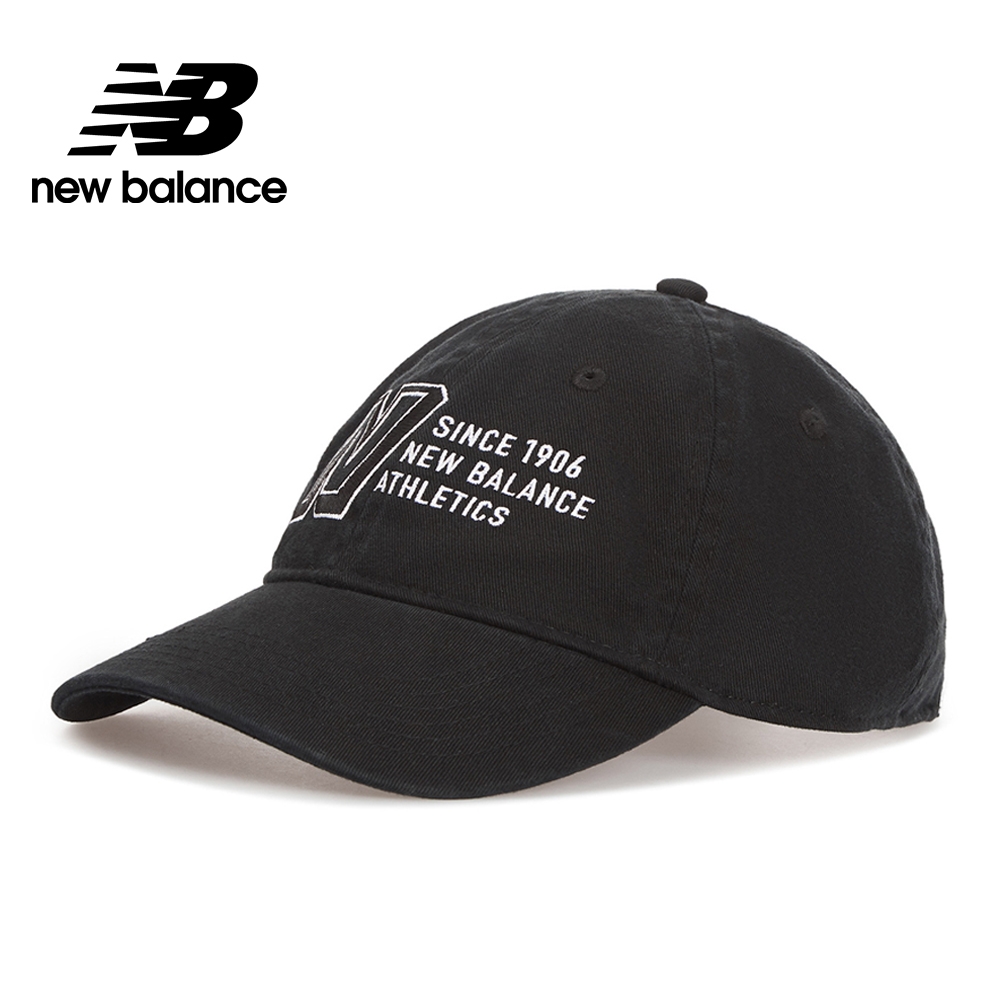 [New Balance]復古棒球帽_中性_黑色_MH030410BK