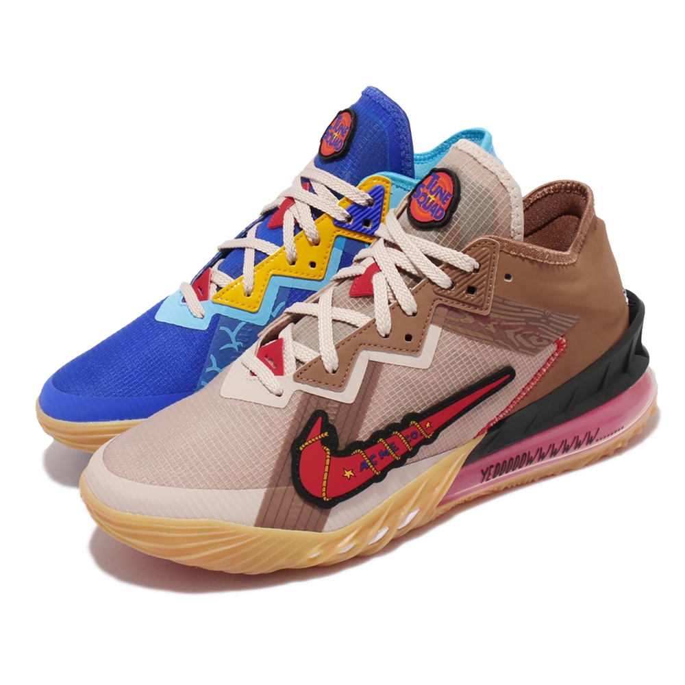 Nike 籃球鞋 Lebron XVIII Low EP 男鞋 怪物奇兵 鴛鴦配色 氣墊 避震 包覆 彩 CV7564-401