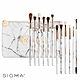 Sigma X BeautyyBird 聯名大理石紋眼部刷具12件組(附化妝包) The Dream Eye Brush Set product thumbnail 1