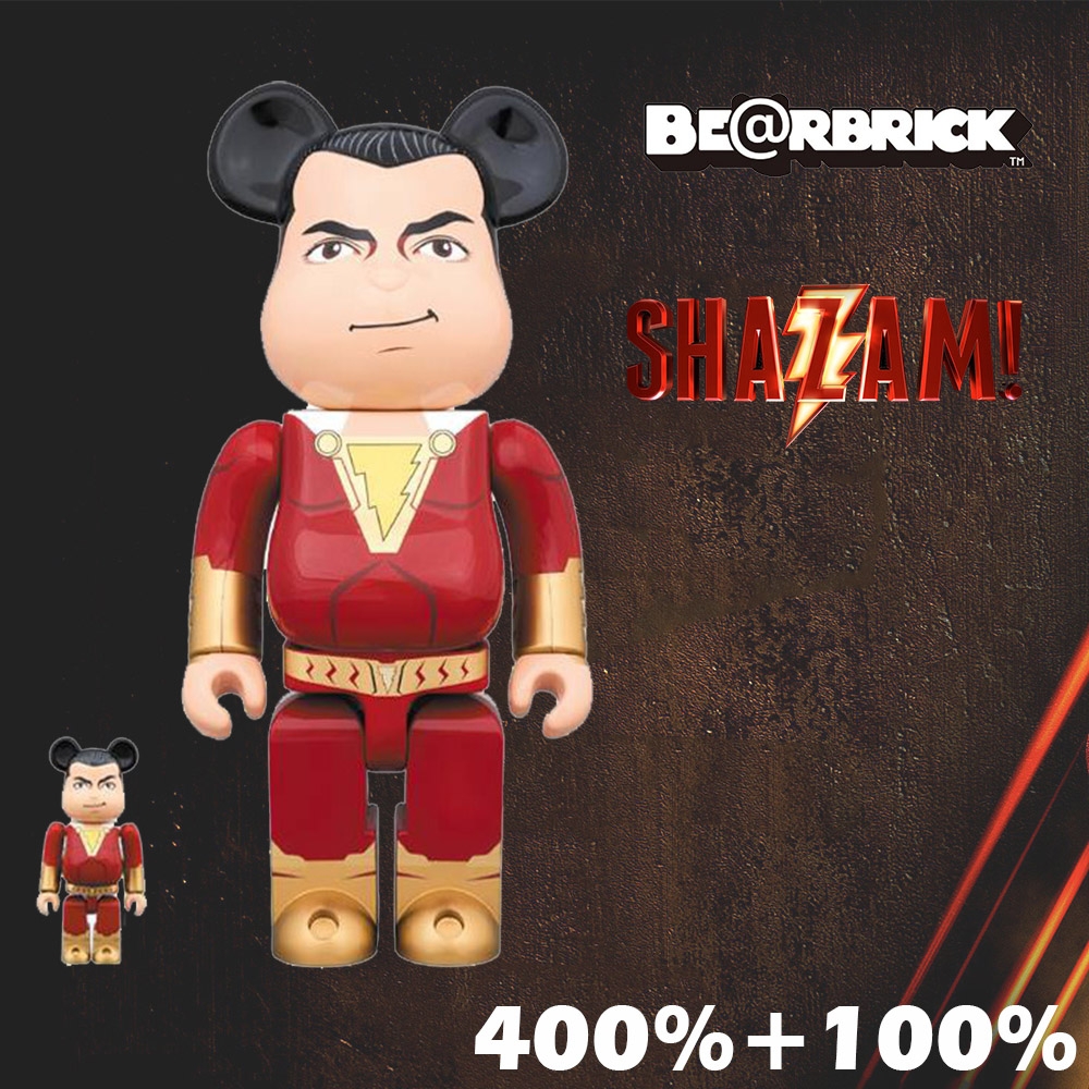 庫柏力克熊Be@rbrick DC英雄雷霆沙贊Shazam 500% | 玩偶公仔