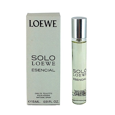 LOEWE SOLO ESENCIAL 羅威男性淡香水 15ml小香(噴式)