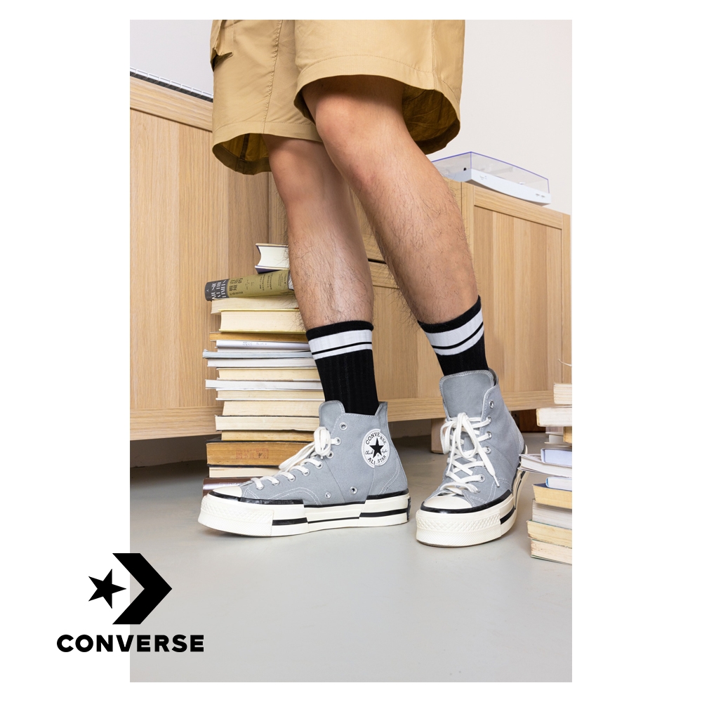 CONVERSE CHUCK 70 PLUS 1970 HI 高筒休閒鞋解構鞋男鞋女鞋灰色A00741C