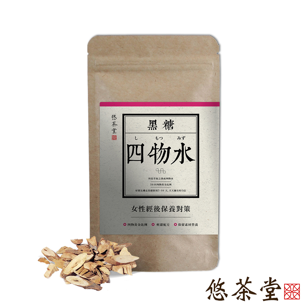 悠茶堂 黑糖四物水 150g