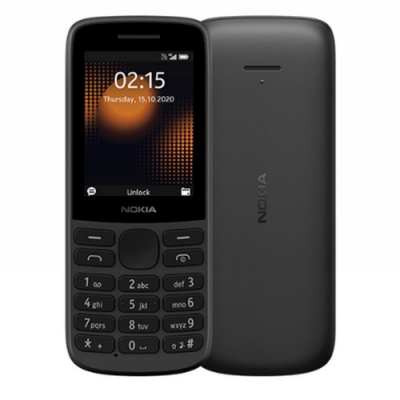 Nokia 215 4G  無相機 經典直立手機【黑】