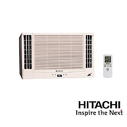 日立HITACHI 5-7坪變頻冷暖雙吹式窗型冷氣RA-40NV1 ★好禮五選一