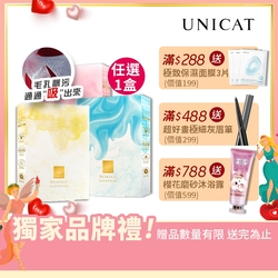 UNICAT 變臉貓 清潔面膜 吸油清粉刺代謝女神面膜3入/盒