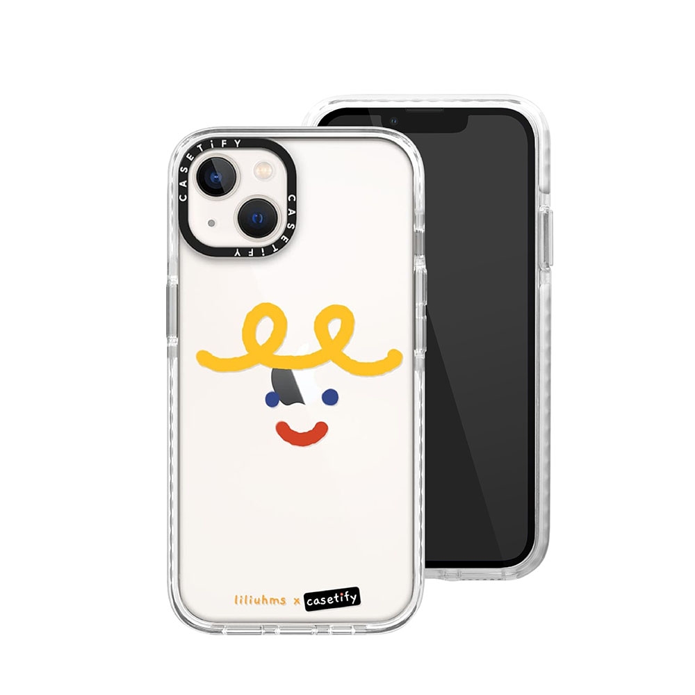 Casetify iPhone 13 耐衝擊保護殼-通心微笑