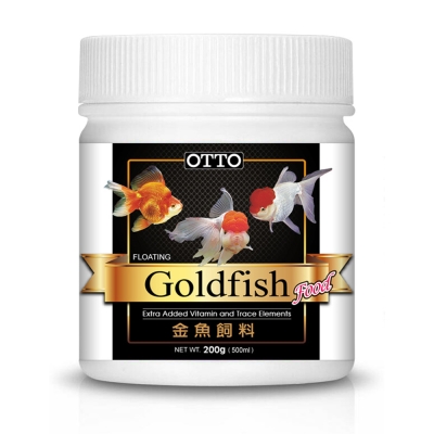OTTO奧圖 金魚顆粒飼料 200g