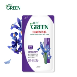 綠的GREEN 抗菌沐浴乳 鳶尾花精萃補充包 700ml