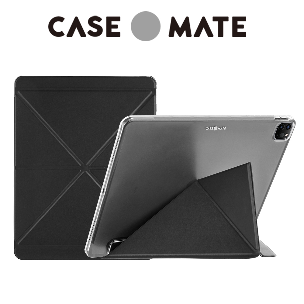 美國 Case●Mate 多角度站立保護殼 iPad Pro 12.9" (第三~六代) - 時尚黑