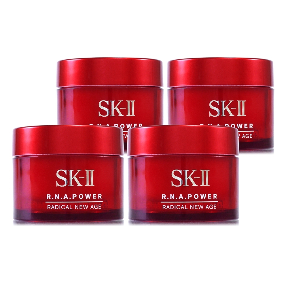 *SK-II R.N.A超肌能緊緻活膚霜15g*4(一般版)(正統公司貨)