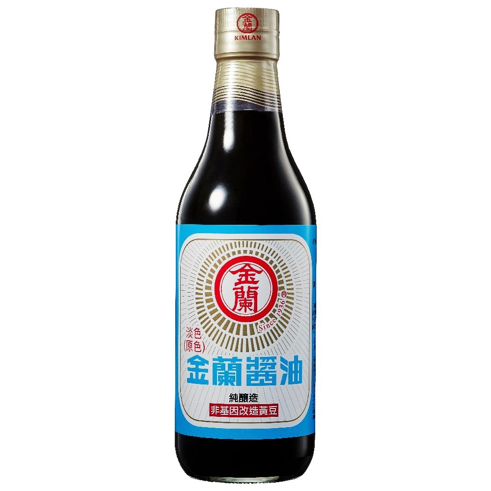 金蘭淡色醬油590ml