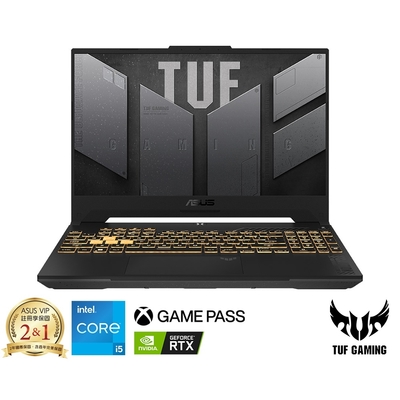 ASUS FX507ZC4 15.6吋電競筆電 (i5-12500H/RTX3050/8G DDR4/512G/機甲灰/TUF Gaming F15)