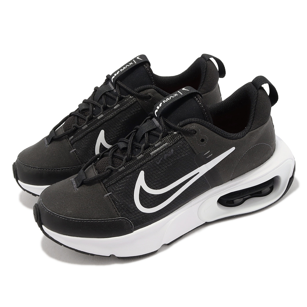 Nike 休閒鞋 Wmns Air Max INTRLK 女鞋 黑 白 厚底 增高 氣墊 運動鞋 DQ2904-001
