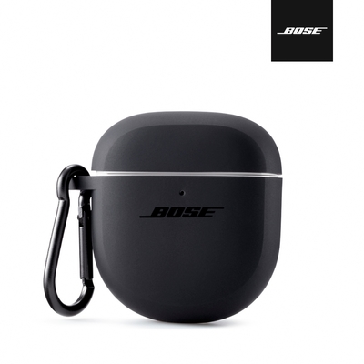 Bose QuietComfort 消噪耳塞 矽膠充電盒保護套 黑色(通用 II / Ultra)