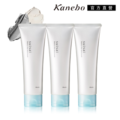 ★Kanebo佳麗寶 suisai毛孔淨透礦泥皂 130g(3入團購組)