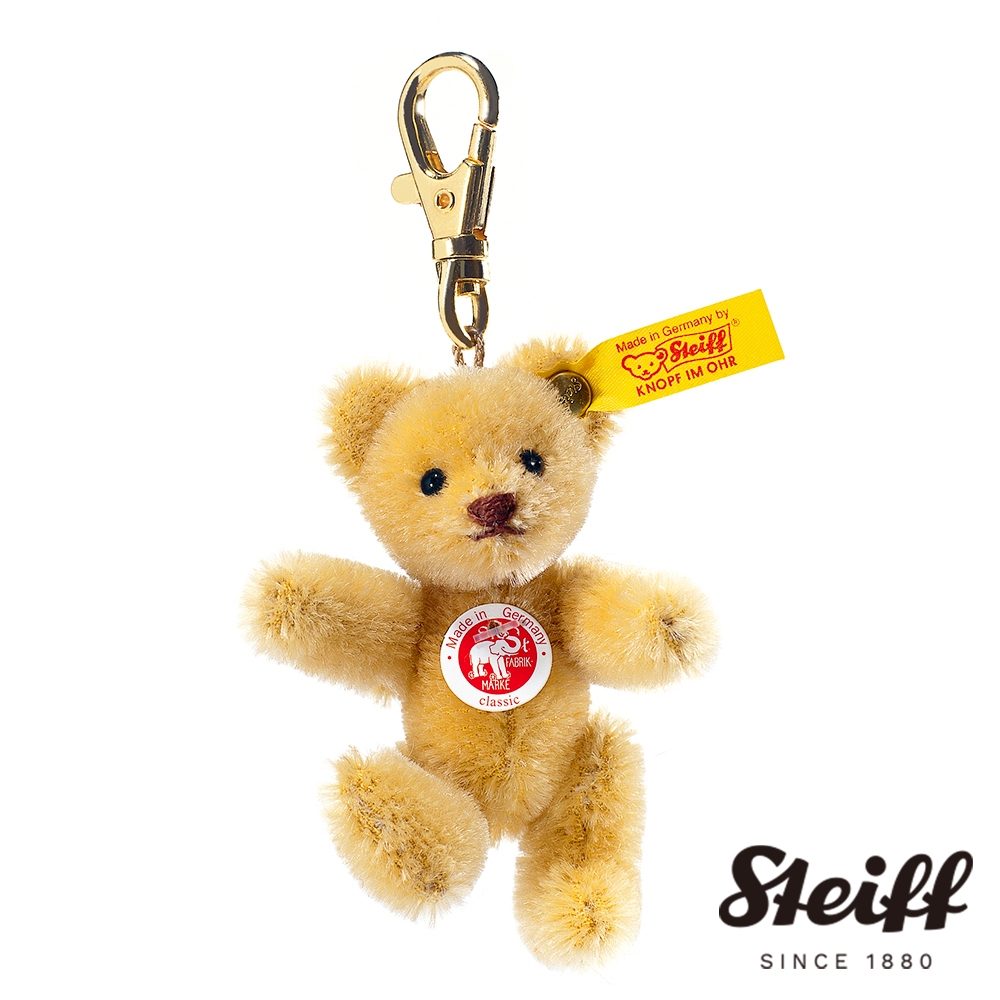 STEIFF德國金耳釦泰迪熊 Keyring Bear 收藏版吊飾