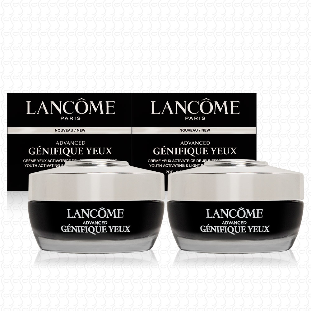 LANCOME蘭蔻 超未來肌因亮眼精粹霜15mlx2